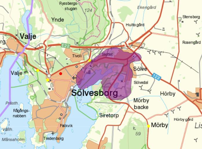 visar vattentäkten Pilen. Hämtat från VISS. Figur 10.