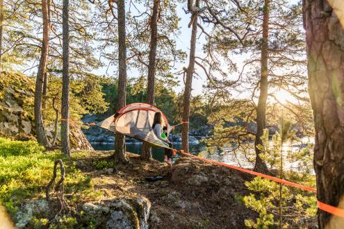 Mål 4 - Tillgång till natur för friluftsliv En angelägen fråga för den kommunala planeringen är att det finns tillgång till natur för friluftsliv.