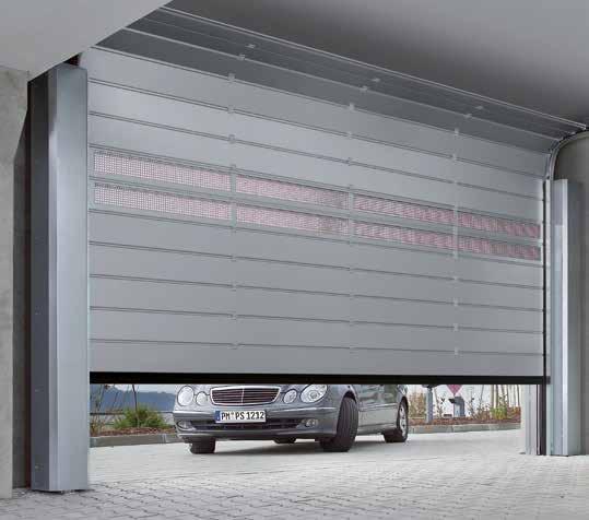 NYHET: Innerport V4015 SEL Alu-R med effektiv, innovativ rörmotor och smala sidoskenor av aluminium SÄKERHETSLJUSRIDÅ som standard Snabbgående