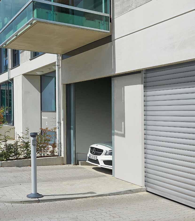 Portar för flerbilsgarage Port
