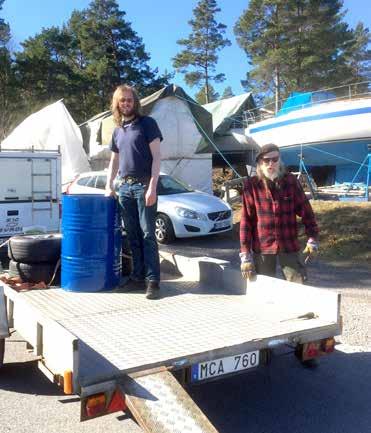 Varvsektionen Text: Gert Petersson, varvschef I år har det varit en hel del att göra. Som tur var kom det många medlemmar på arbetsdagen 1 april.