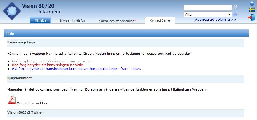 Du hittar också manualen i pdf-format, för nedladdning. Manualen finns att hämta under rubriken Hjälpdokument.