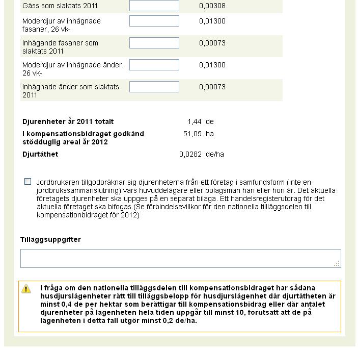 26 4.3.2 Förlängning av miljöstödsförbindelsen Efter att man godkänt kompensationsbidrags förbindelse kommer fönstret med eventuella miljöstödsförbindelser som kommer att avslutas.