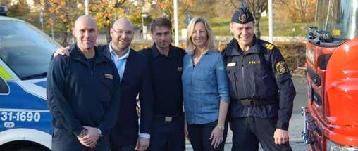 OM KRISEN KOMMER LIDINGÖ TRYGGT TILLSAMMANS Här är några av de aktörer som genom samverkan arbetar för ett tryggare Lidingö.