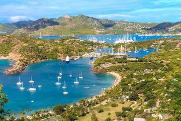 Dag 6 25 jan St Johns, Antigua Vi kliver iland på en riktig karibisk pärla, Antigua, den större av de två öar som utgör riket Antigua och Barbuda.