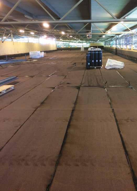 Brandfogning av framsida på pelare, montering/svetsning av cortenplåtar/ lock till pelare, plan -2. Reparation/lagning av väggar på plan 0, gjutning av fönstergluggar på plan -5. trycker på bakifrån.
