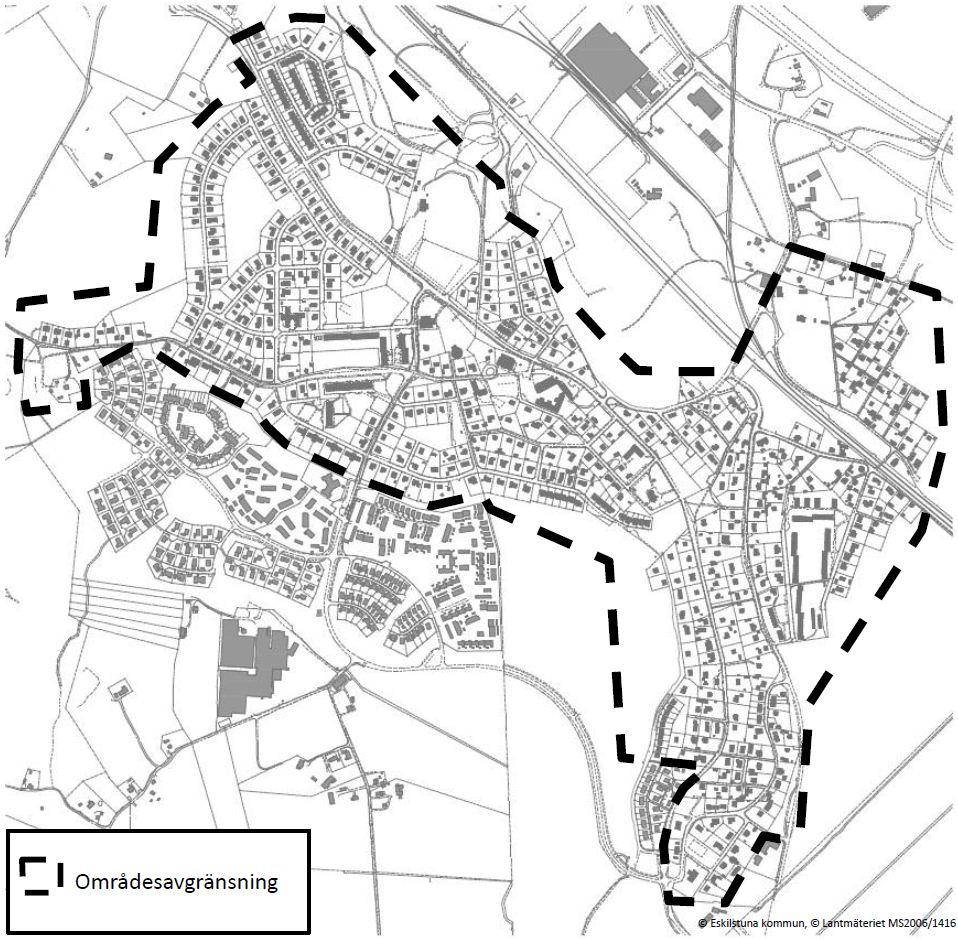 Eskilstuna kommun 4 (15) Planprogrammets avgränsning. FÖRUTSÄTTNINGAR OCH FÖRÄNDRINGAR Natur och kultur Mark och vegetation Marken inom planområdet består till mestadels av ett naturområde.