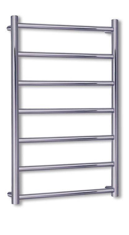 TE6 Elektrisk Handdukstork Vridbar 180.Vit, On/Off knapp. IP34/CE. 80 Watt.