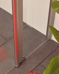 (ger +285mm) 30cm AquaFrost (ger +285mm) Duschhörn med en