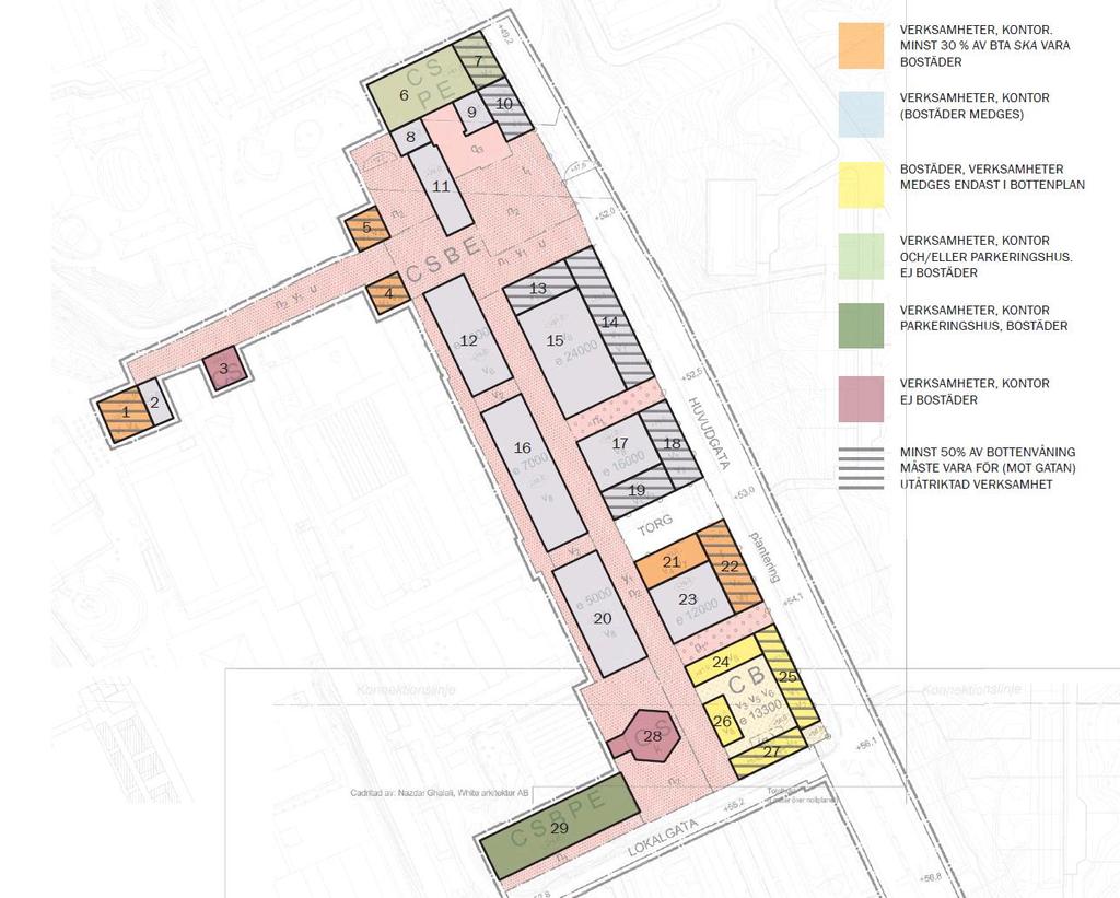 Allmänt om situationen i det planerade området En omfattande byggnation på Chalmers Johannebergs campusområde planeras under de kommande åren, framför allt på Gibraltarvallen (nuvarande