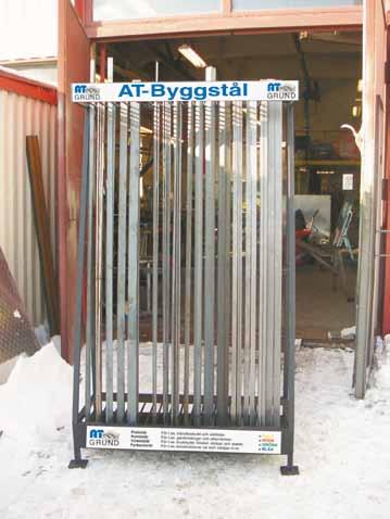 BYGGSTÅL I HANTERINGSVÄNLIGA LÄNGDER Produktval AT Byggstål Varför välja AT BYGGSTÅL?