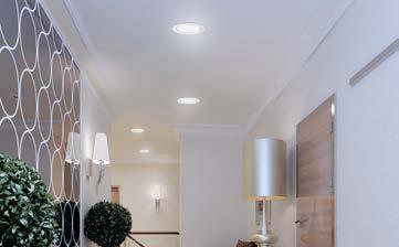 907 kr 2 000 lm 2166 kr Finns i utföranden med 1 100 och 2 100 lumen Energieffektiva: upp till 100 lm/w Finns i DALI-utförande Val av färgtemperatur: 3 000 och 4 000 K Skyddsglas finns som tillval