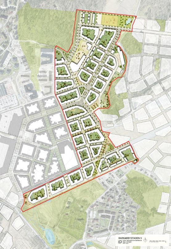 DAGVATTENUTREDNING Detaljplanen för Barkarbystaden III,