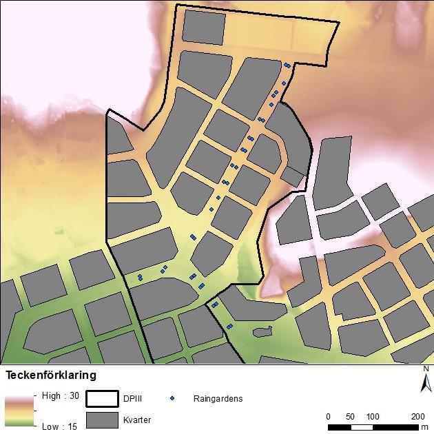 Sid 26 (49) större mängder sediment spolas in till skelettjorden vilket på sikt kan orsaka problem.