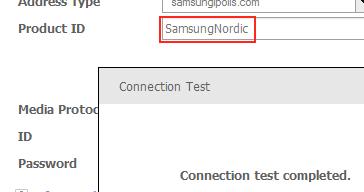 Media protocol är TCP och till slut användarnamn och lösenord som du har satt på NVR en.