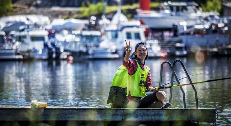 Enkel betesknut Fiskemetoder Vilken fiskemetod du än använder är det viktigt att tänka på att inte ta upp mer fisk än du behöver!