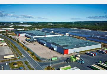 Torsdag den 23 mars - IKEAS s lager i Torsvik Byggnaden rymmer Ikeas Distributionslager och är den största sammanhängande av bolagets logistikytor.