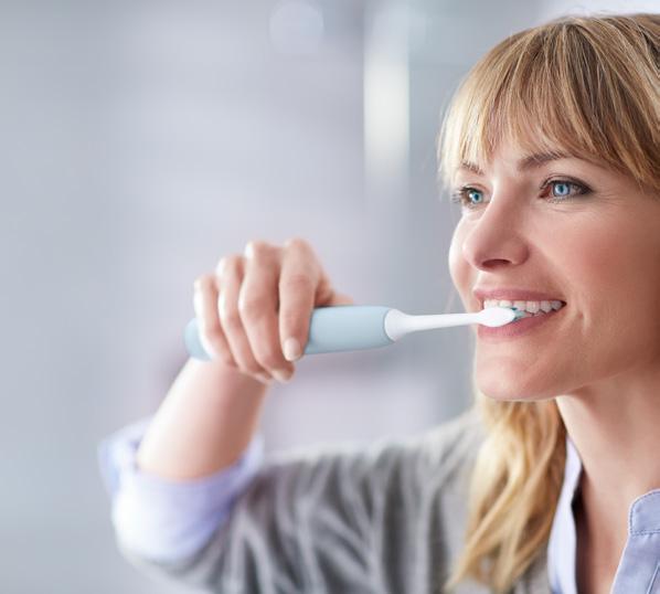 Sonicare-teknologin som vi använder i alla våra eltandborstar har inspirerats av tandvården.