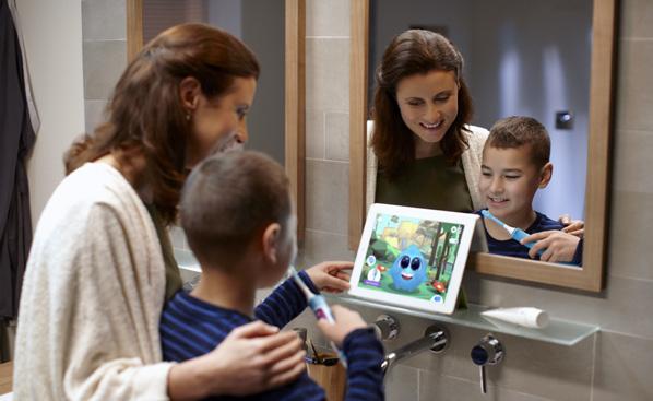 Sonicare For Kids Med app som motiverar barnen att borsta bättre och längre Philips Sonicare erbjuder ett komplett sortiment av borsthuvuden för att passa behoven hos varje patient Typ Bortshuvud