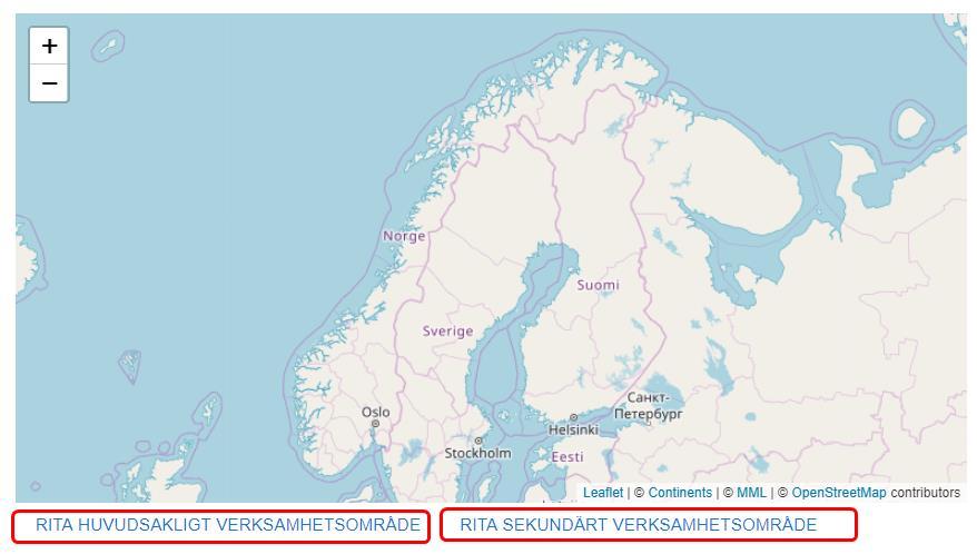 Anvisning 27 (71) Du kan rita verksamhetsområdet på kartan med ritverktygen. T.ex.