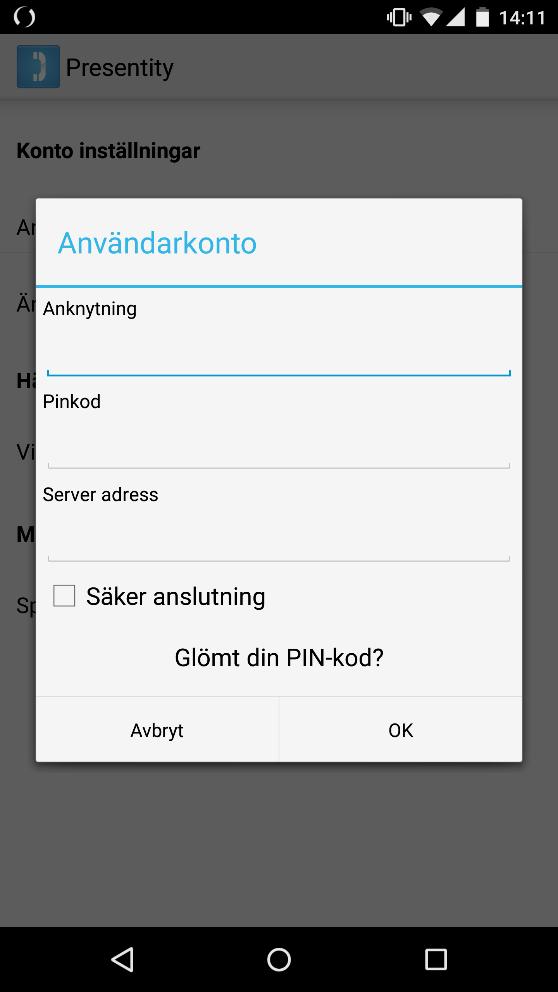 Manual för Flexi Presentity app för Android Datatal har utvecklat en mobilapplikation för din smartphone, med den kan du enkelt sätta hänvisningar, ringa, söka upp kollegor och lyssna av