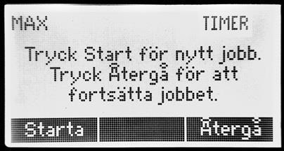 Timer K3 ES HP har en inbyggd timerfunktion som låter användaren bestämma när maskinen ska arbeta.