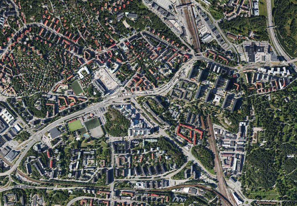 Projektportföljen Solna centrum Omfattar cirka 300 byggrätter för bostadsrättslägenheter Tillträde beräknas ske under 2018 Centralt läge