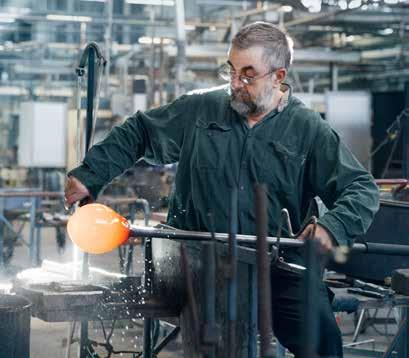 Decades of Swedish craftsmanship. The Kosta glassworks named for its founders, Generals Koskull and Staël von Holstein, Ko + Sta opened its doors on 26 July 1742.