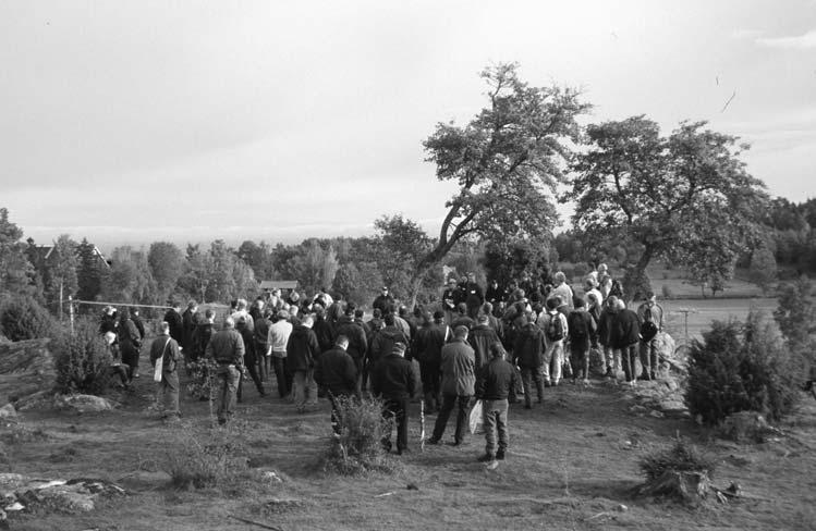 RESULTAT OCH ERFARENHETER FRÅN PROJEKT ÖSTRA VÄTTERNBRANTEN 41 rangerat exkursioner för Naturvårdsverket, Skogsstyrelsen, Skogsvårdsstyrelsens styrelse, andra Länsstyrelser m.fl.