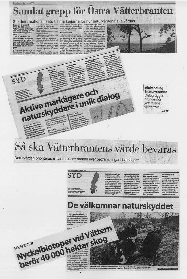 BILAGA 3 1 Bilaga 3 Några tidningsurklipp Rubriker från några av de tidningsartiklar om Östra