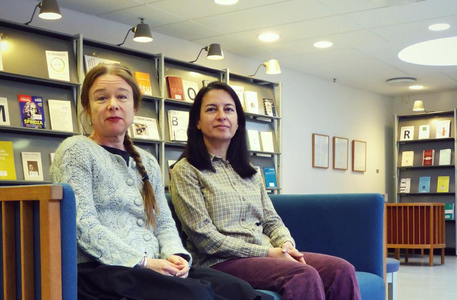 22 QUOUSQUE ÅRSBERÄTTELSE TANDEM 2017 ABUTERE HT-FAKULTETERNAS BIBLIOTEKSVERKSAMHET HT-bibliotekens medarbetare LUB-dag, Kunskapsspridning och kunskapens infrastruktur i det digitala samhället