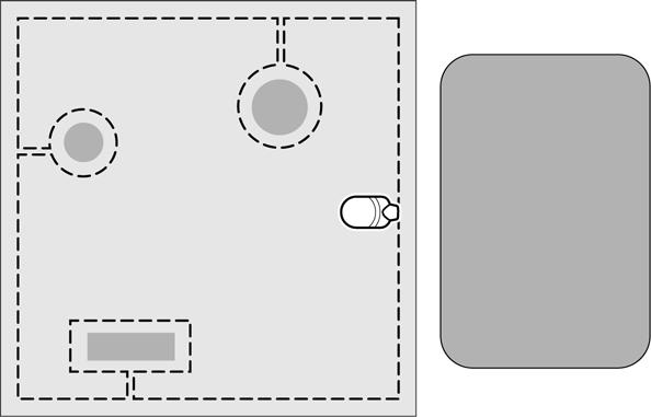 SKISS ÖVER GRÄSMATTAN Skapa ett LAWN DIAGRAM (Se Bruksanvisning: 3SVP9600 sida 96) och lämna över detta till kunden och behåll ett extra exemplar för återförsäljarens register.