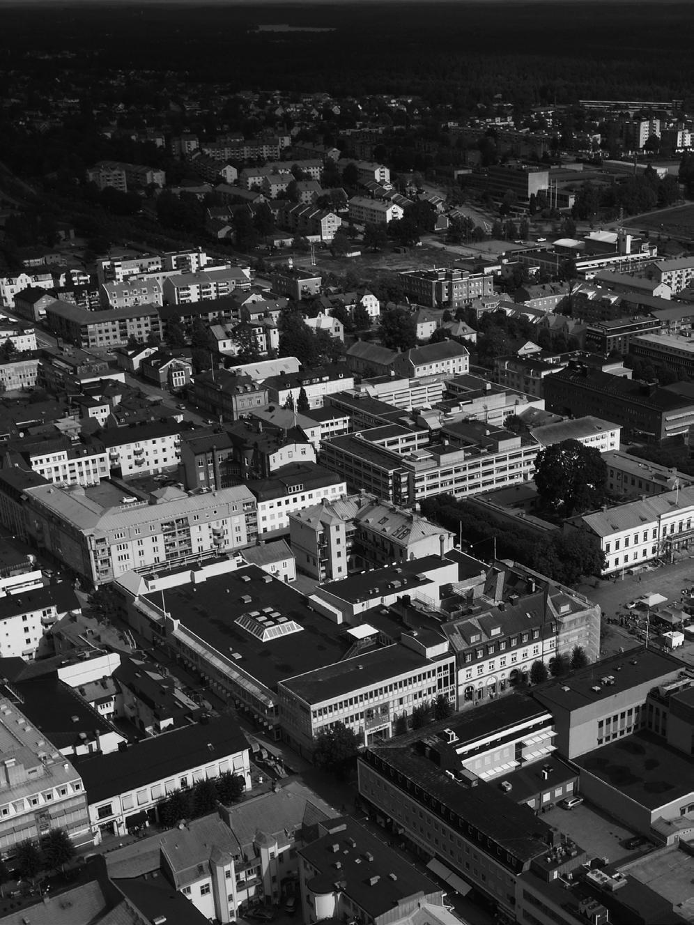 CASE: VÄXJÖ EN MODERN MÖTESPLATS MITT I STADEN När vi utvecklar våra fastigheter är målet alltid att hitta platsens och fastighetens bästa potential.