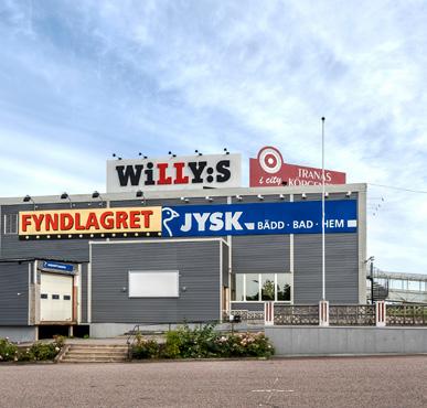 EXTERNHANDEL Fastighet: Lilla Björn 1, Falköping Uthyrningsbar yta: