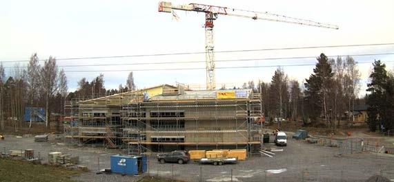 Säkra fukten i ett tidigt skede I Ludvika pågår just nu byggandet av Marnässkolan, en ny låg- och mellanstadieskola med plats för 350 elever.