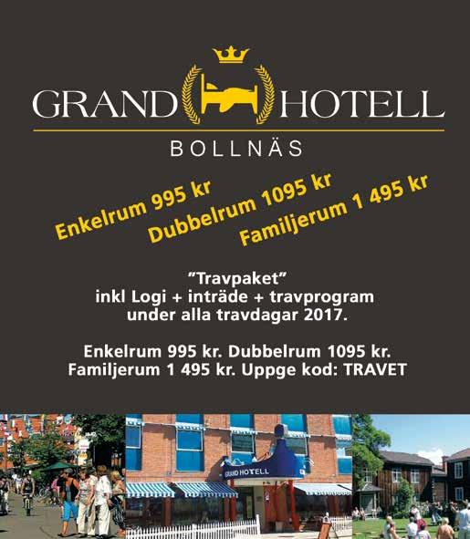 BOLLNÄSTRAVET TRIVSELBANAN - VÄRLDSREKORDBANAN KOMMANDE TÄVLINGSDAG Fredag december Årsfinal med V64 och DD Första start kl