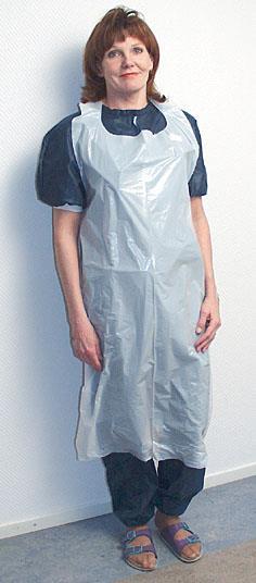 8. Korrekt användning av engångsförkläde av plast/patient bunden skyddsrock Vid moment som innebär: Risk för kontaminering av