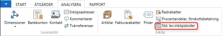 Markera den mall du vill använda och klicka på OK. Konteringen från mallen läggs nu till på fliken Rader.