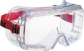 Vistamax 2000 Den djupa bågprofilen erbjuder skydd ovanpå de flesta vanliga glasögon och kan bäras tillsammans med engångsmasker Högteknologiska korgglasögon i polykarbonat i två versioner : direkt
