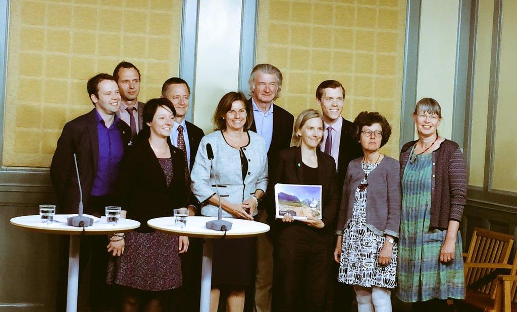 Miljömålsberedningen Den 22 juni lämnade Miljömålsberedningen sitt slutbetänkande om klimatpolitiskt ramverk och en samlad luftvårdspolitik till regeringen.