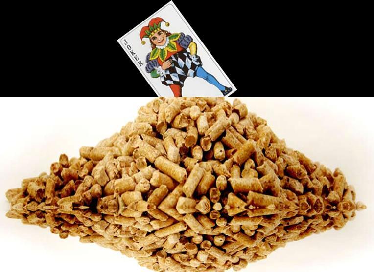 Pellets en joker i energiomställningen Energikommissionen konstaterar: Elbaserad värme har en kall