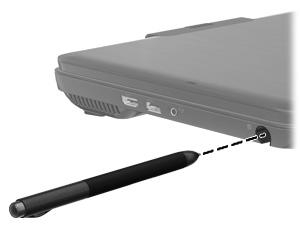 Kapitel 2: Nyheter Digitalpenna Du kan skriva med pennan i pennspecifika program, till exempel Tablet PC Input Panel, i alla Microsoft Office-program och i de flesta andra Windows-program och