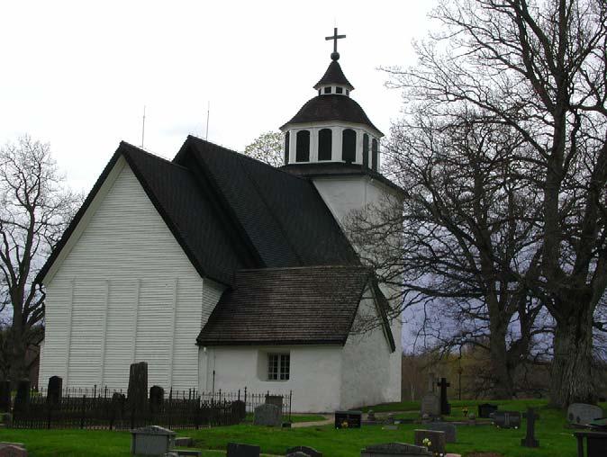 Södra Råda gamla kyrka. Förundersökning 4 G Andersson, jul 2007 28(46) Anteckningarna ovan är gjorda på en ritning gjord av G Wirén 1978, längdsnitt av långhusets taklag mot söder.