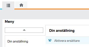 Ersättningshantering När du är frånvarande en längre tid och vet att du inte kommer att kunna hantera dina fakturor på ett tag skall du aktivera din ersättare. Det görs på webben i EFH.