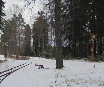 BYGGNADSVÅRDSRAPPORT 2017:09 19 Stensatta diken Banan korsas av ett flertal bäckar och mindre vattendrag. Samtliga är försedda med balkbroar/trummor av kvaderhuggen sten från anläggningstiden.