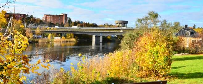 Området karaktäriseras främst av kontrasten mellan lugn parkmiljö/småskalig bostadsbebyggelse med inslag