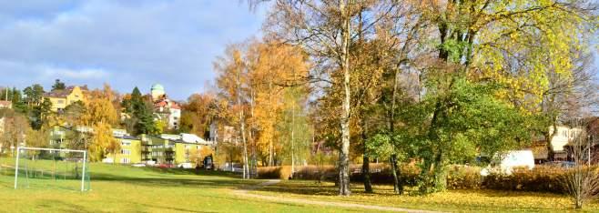 Siktlinjerna är långa i det öppna vettenrummet. 2.4.