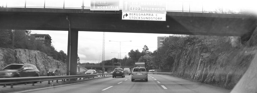 2.5 Strukturanalys Trafikplats Bergshamra över Stocksund kopplar till flera viktiga målpunkter i staden. Danderyds sjukhus, Mörby centrum och Stockholms universitet ligger alla i nära anslutning.
