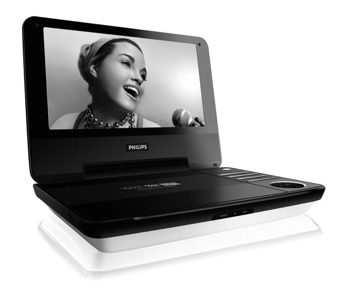 Portable DVD player PET740 Register your product and get support at www.philips.