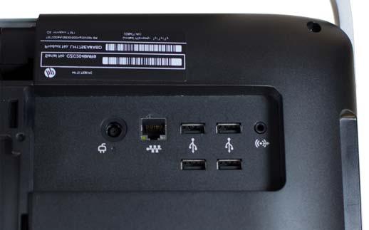 USB-gränssnittet sitter på baksidan, längdsidan eller ovansidan av kontrolloch displayenheten. Observera medföljande bruksanvisning. 7.